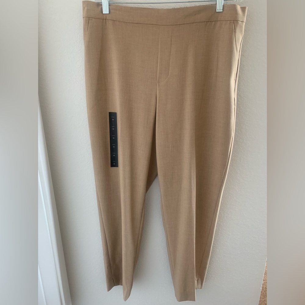 Banana Republic taupe ankle length size 14 trousers